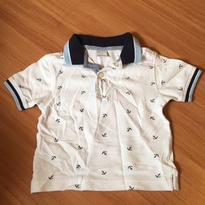 Toddler polo pullover